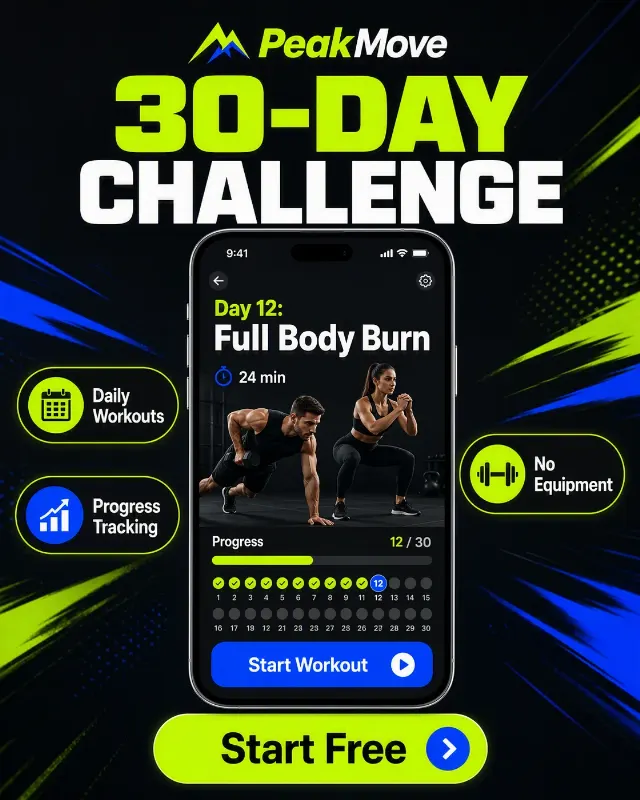 30-Day Fitness Challenge App Ad