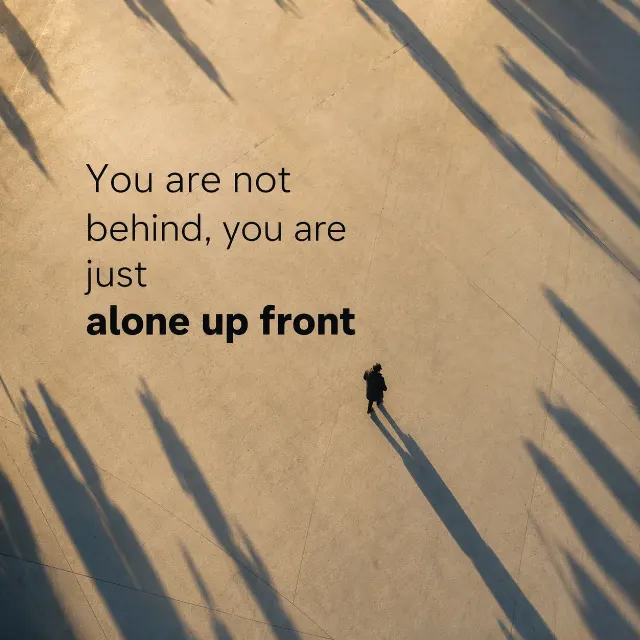 Aerial Golden Hour Quote Instagram Post