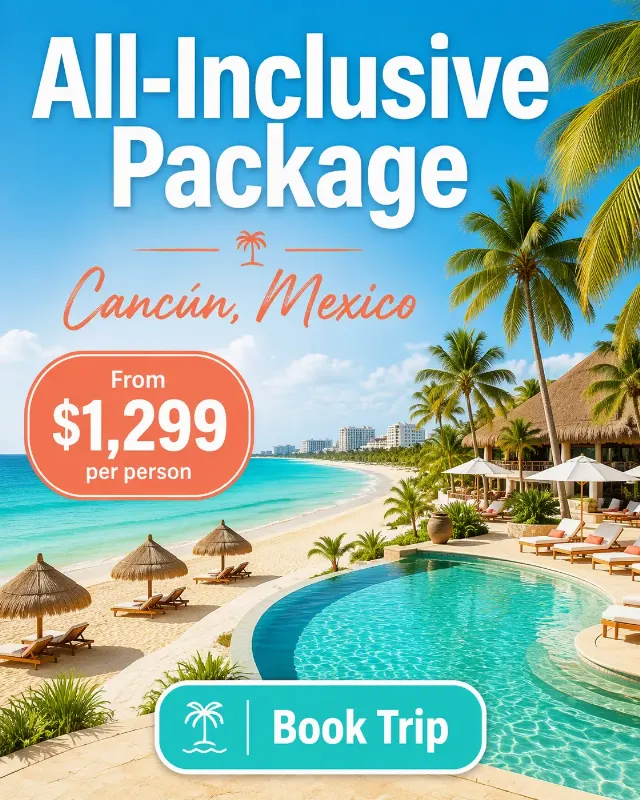 All-Inclusive Beach Resort Instagram Ad
