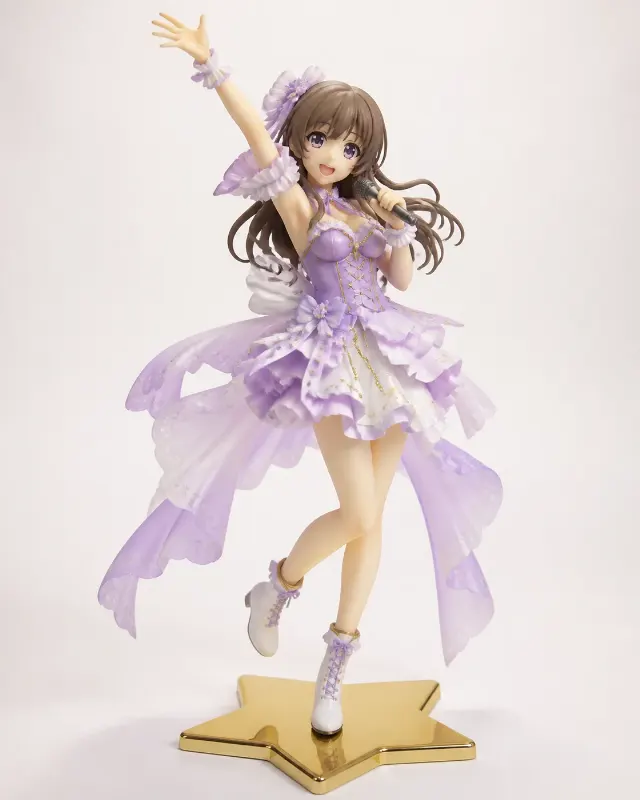 Anime Idol Figurine On Star Base