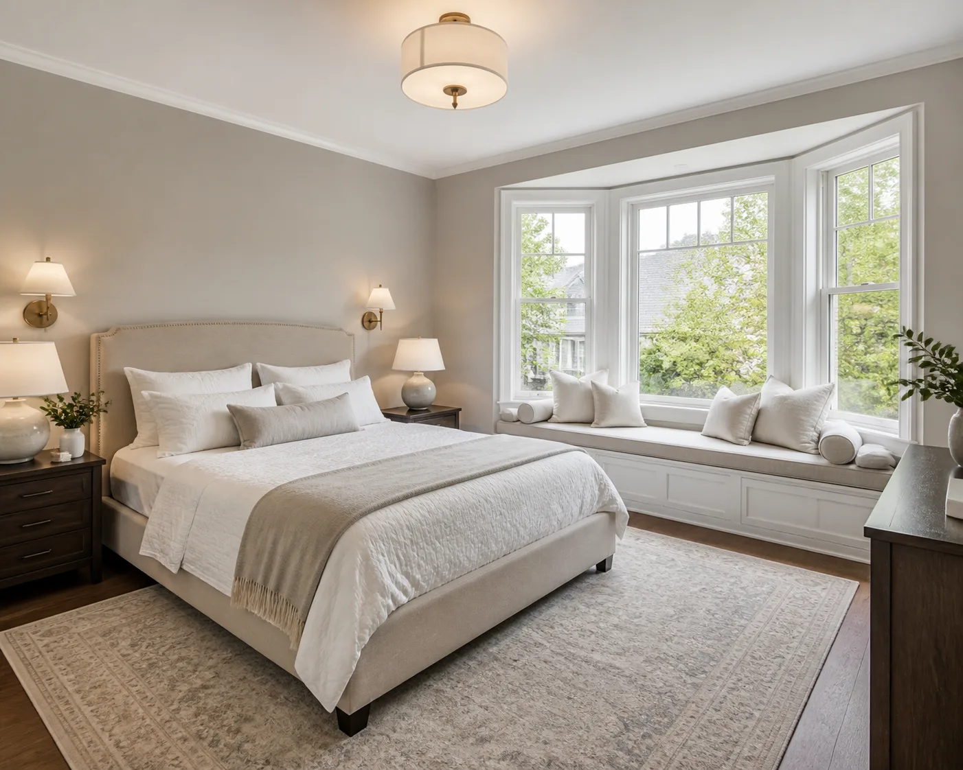 Bedroom Bay Window Listing Photo