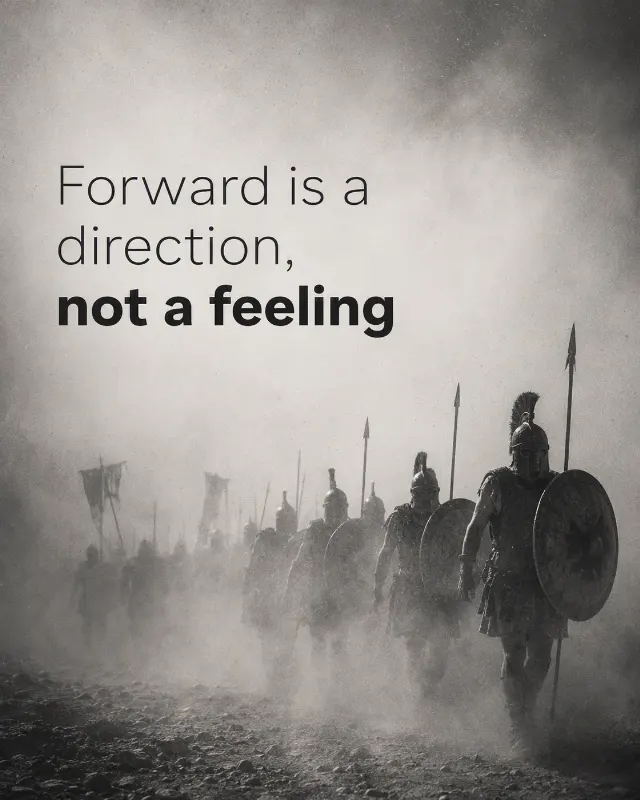 Black And White Ancient Infantry Quote Post