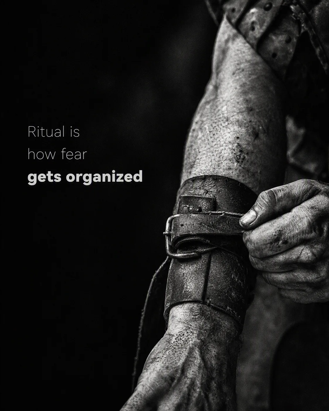 Black And White Ancient Soldier Quote Post