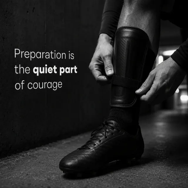 Black And White Soccer Quote Photo