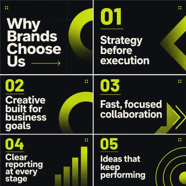 Bold Agency Differentiators Instagram Carousel