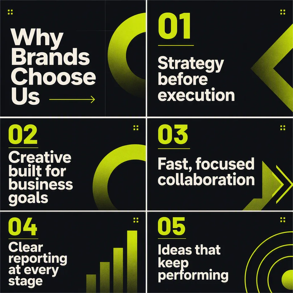 Bold Agency Differentiators Instagram Carousel