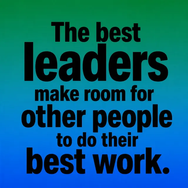 Bold Leadership Advice LinkedIn Post