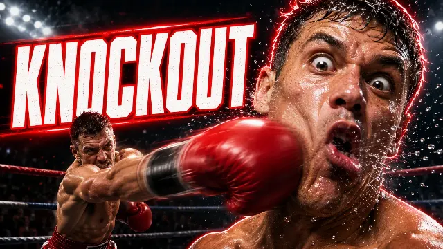 Boxer Knockout YouTube Thumbnail