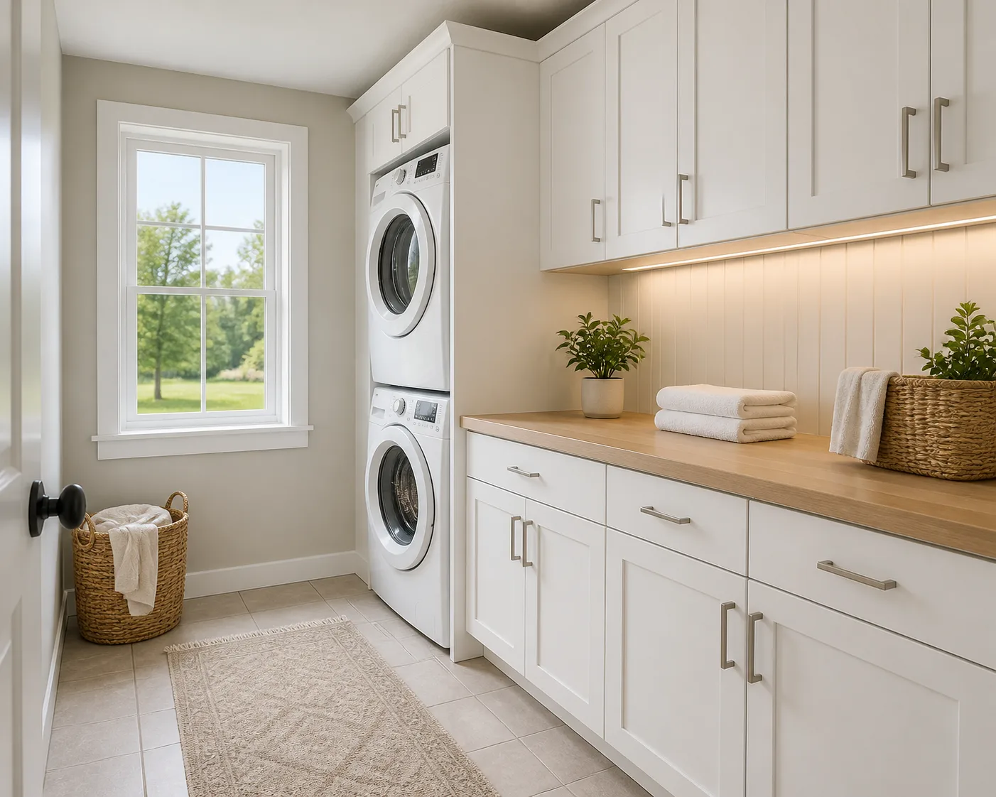 Bright Laundry Room Listing Photo