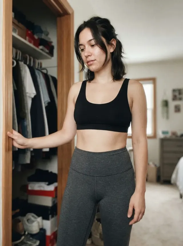 Candid Closet Sportswear Try-On Photo