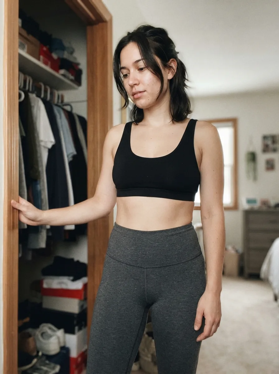 Candid Closet Sportswear Try-On Photo