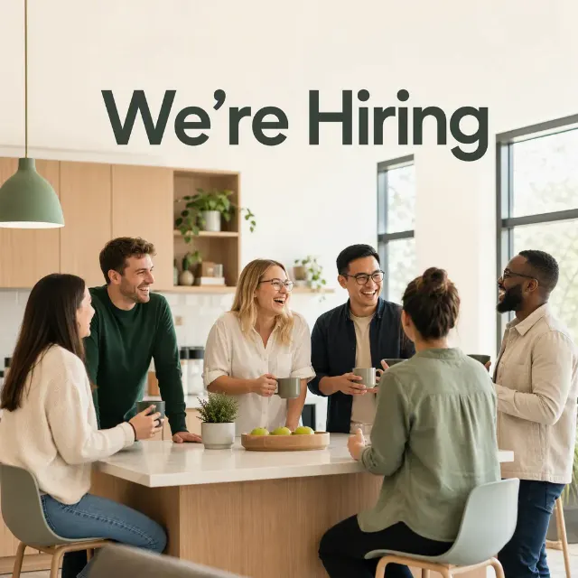 Candid Team Hiring Instagram Post