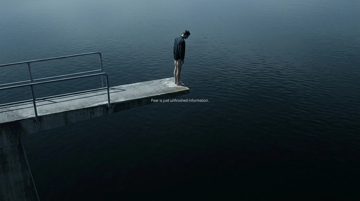 Cinematic Diving Platform Motivation Post