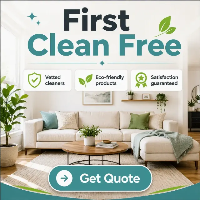 Clean Home Facebook Cleaning Service Ad