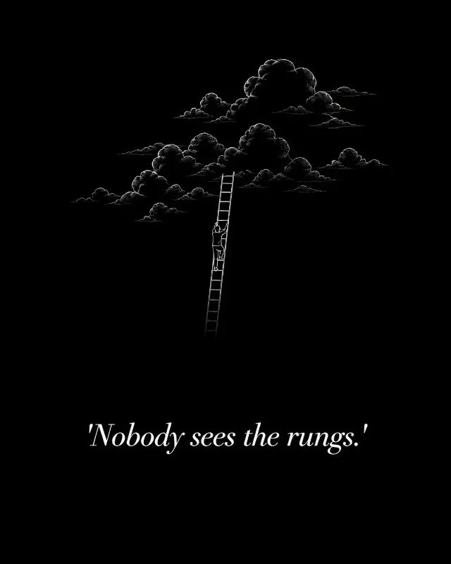 Climbing Into Clouds Quote Graphic