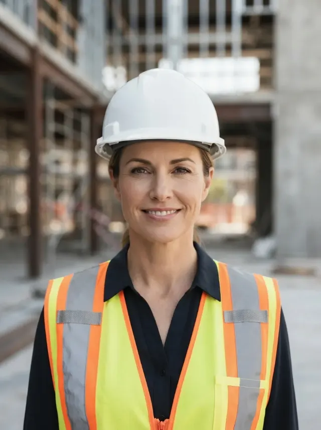 Construction Company Team Page Portrait