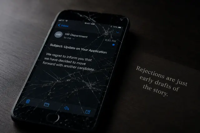 Cracked Phone Rejection Quote Photo