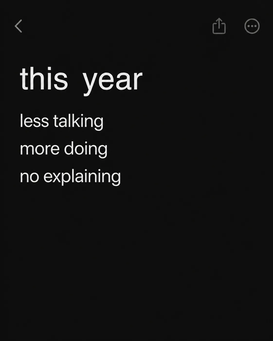 Dark Mode Motivational Notes Screenshot