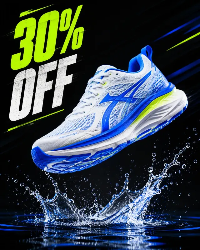 Dynamic Running Shoe Discount Instagram Ad