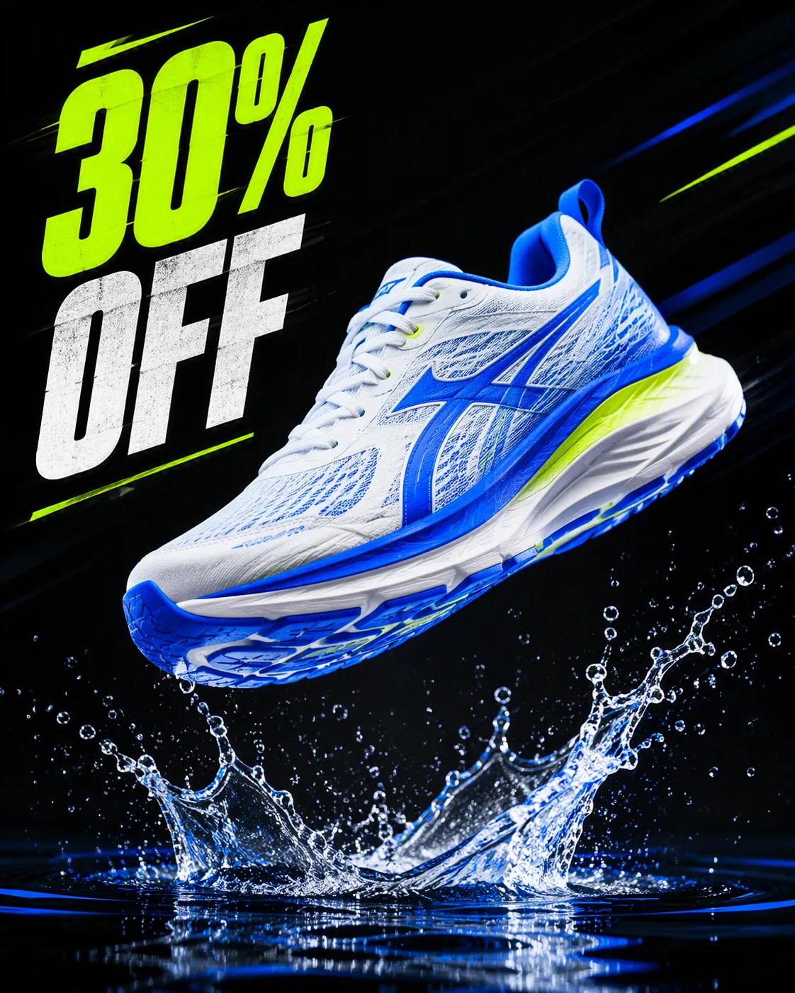 Dynamic Running Shoe Discount Instagram Ad
