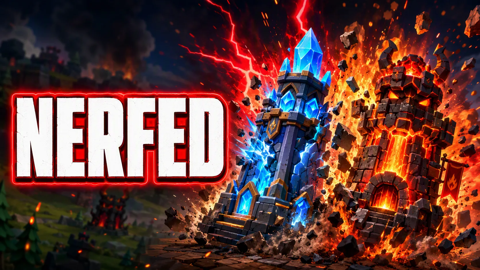 Exploding Mobile Game Towers Thumbnail