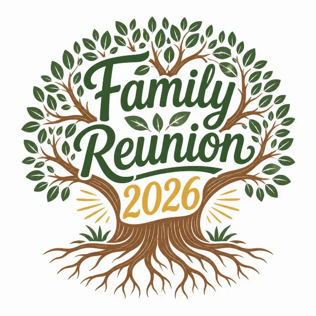 Family Reunion Tree T-Shirt Design