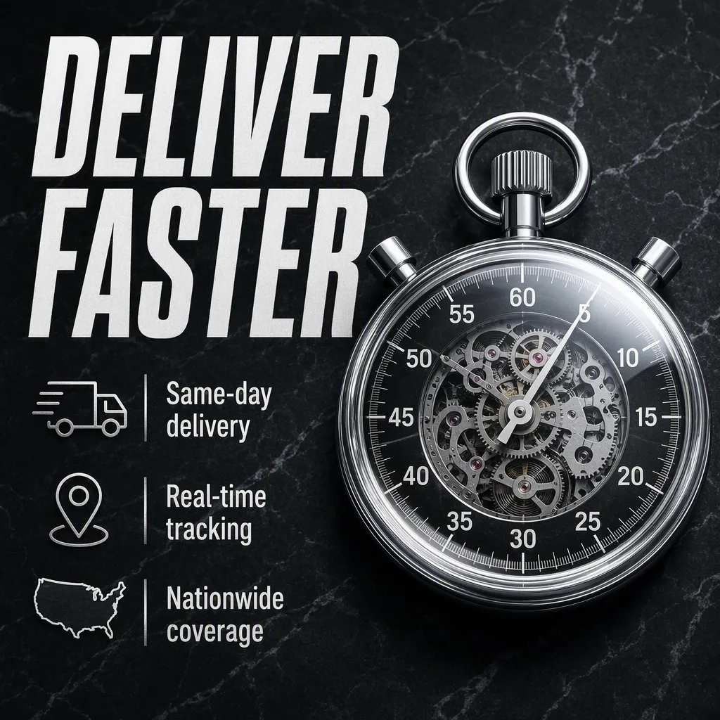 Fast Delivery Agency Instagram Post