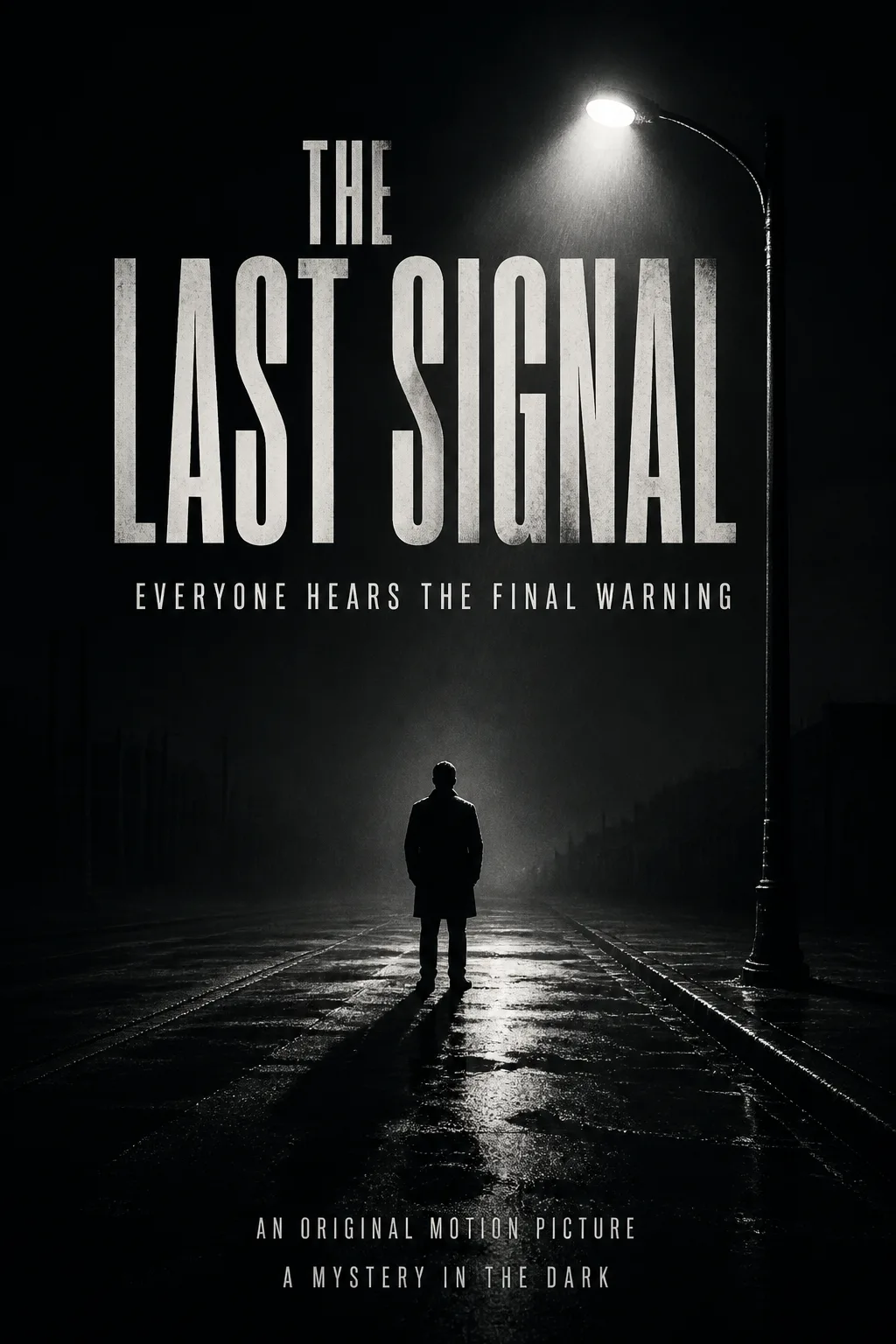 Film Noir Thriller Poster Design