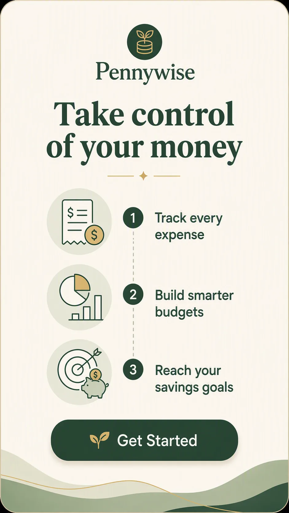 Finance App How-It-Works Onboarding Screen