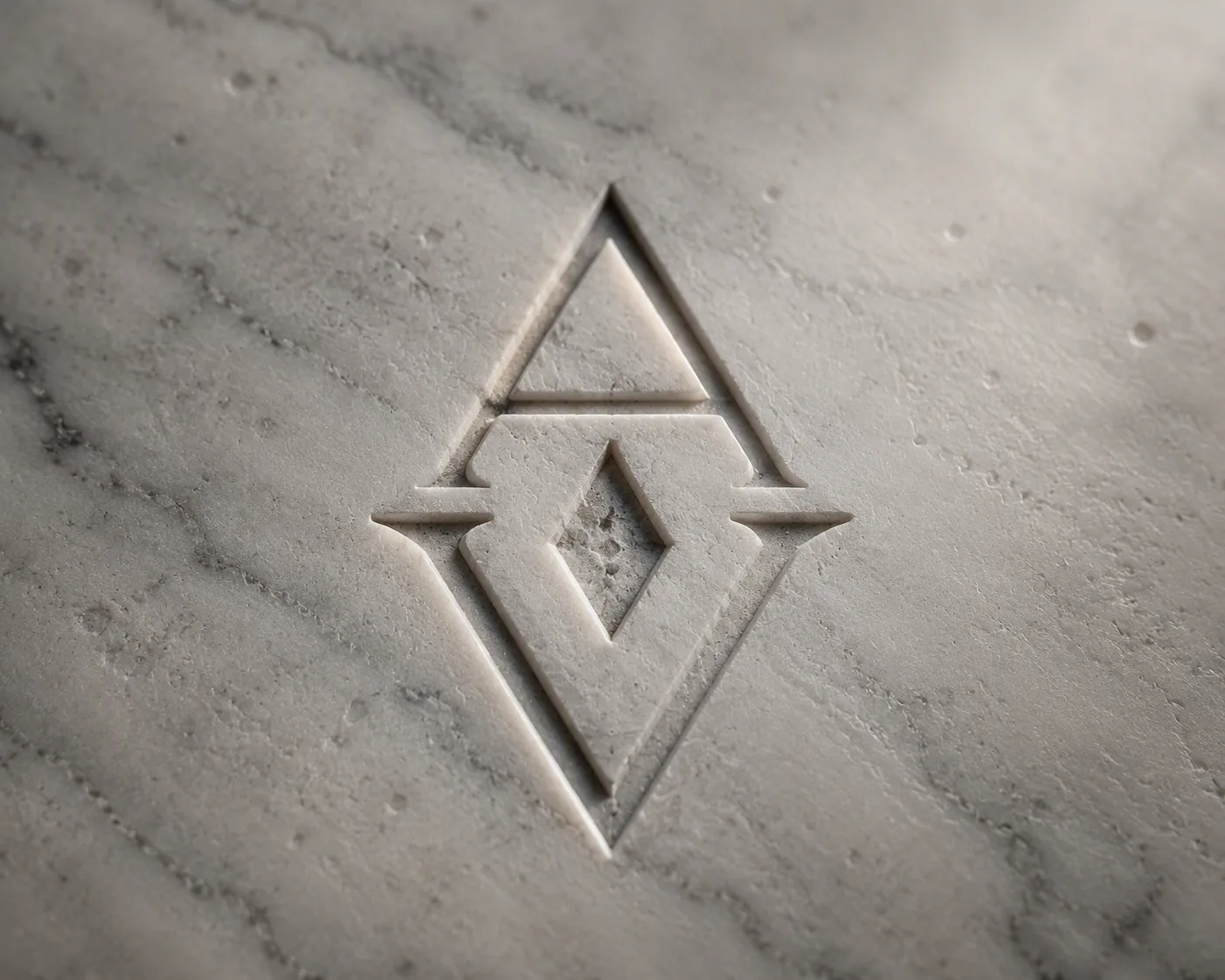 Fine Detail Marble Logo Etching