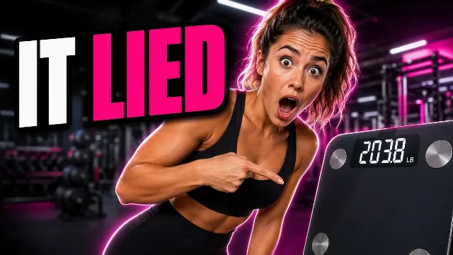 Fitness Scale Reaction YouTube Thumbnail