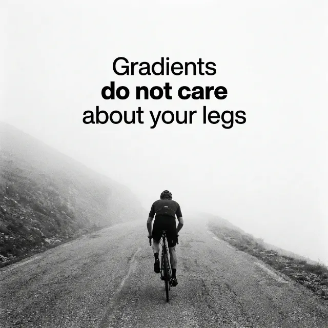 Foggy Climb Motivational Quote Post