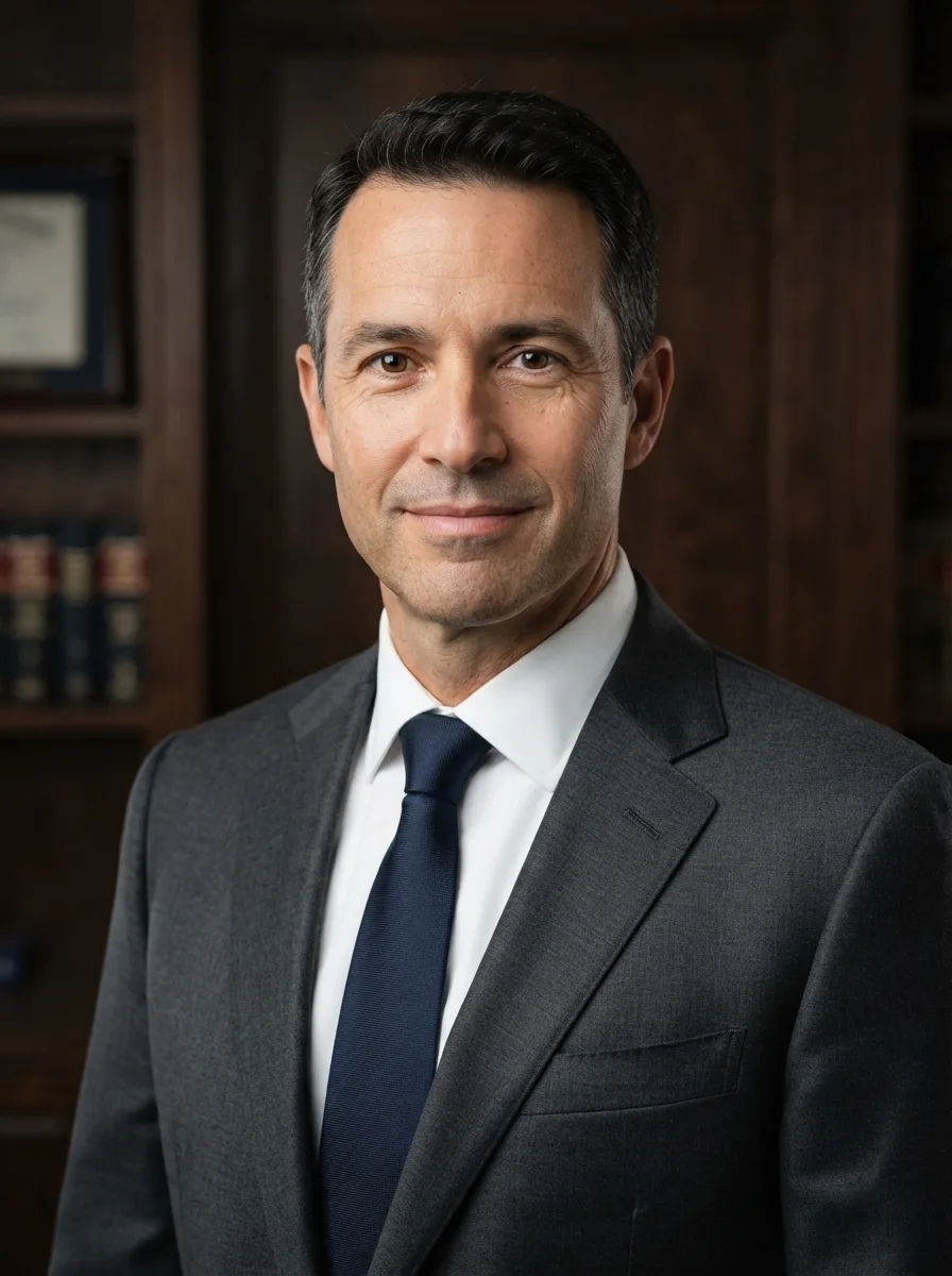 Formal Law Firm Partner Headshot