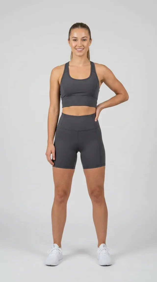 Full Body Athletic Activewear Catalog Photo