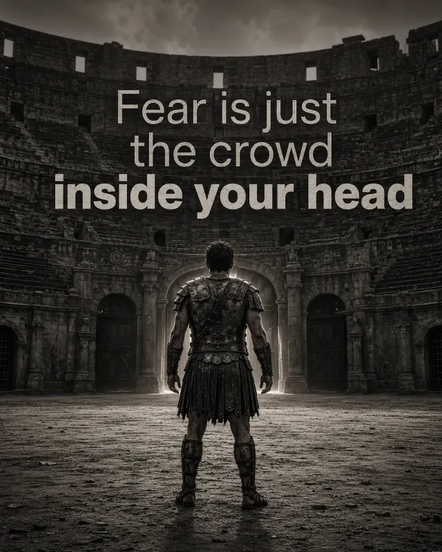 Gladiator Arena Motivational Quote