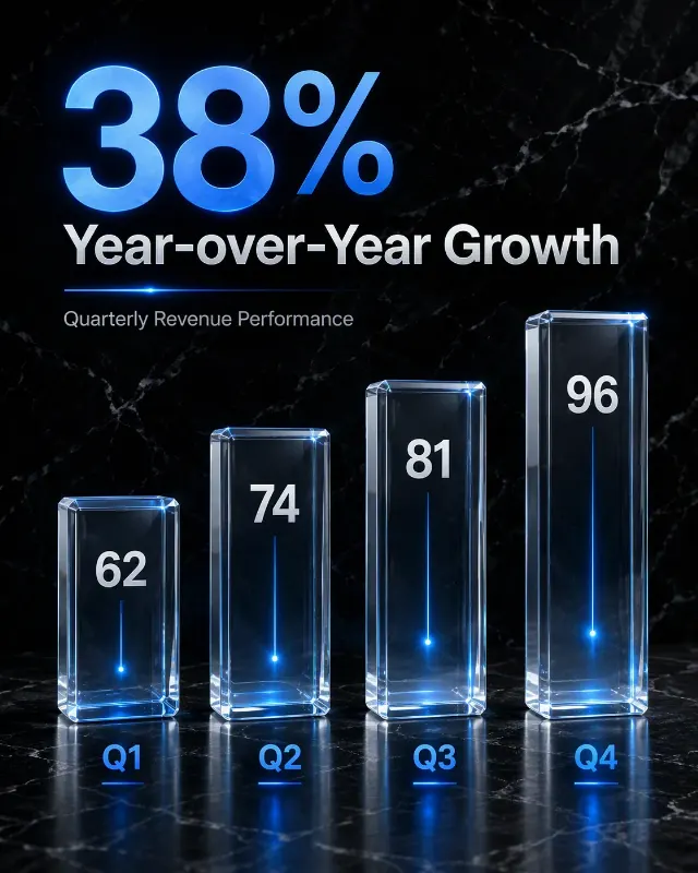 Glass Block Quarterly Report Instagram Post