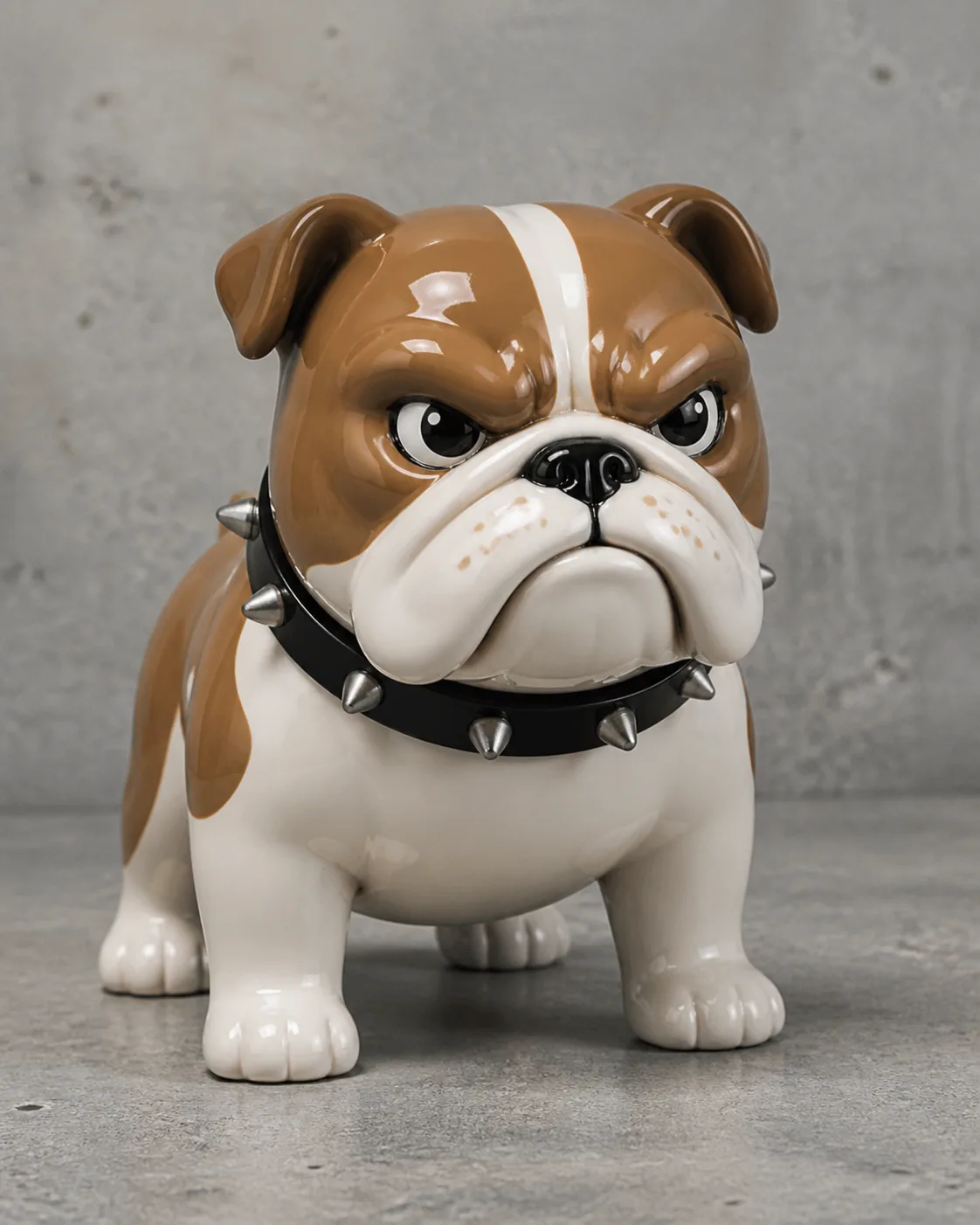 Glossy Bulldog Vinyl Toy Product Photo