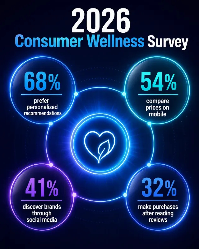 Glowing Circular Market Research Instagram Post