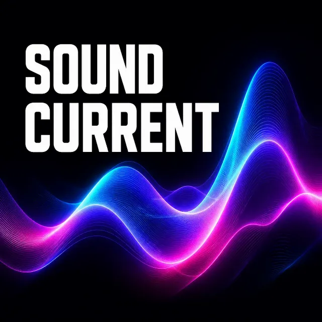 Gradient Soundwave Music Podcast Cover