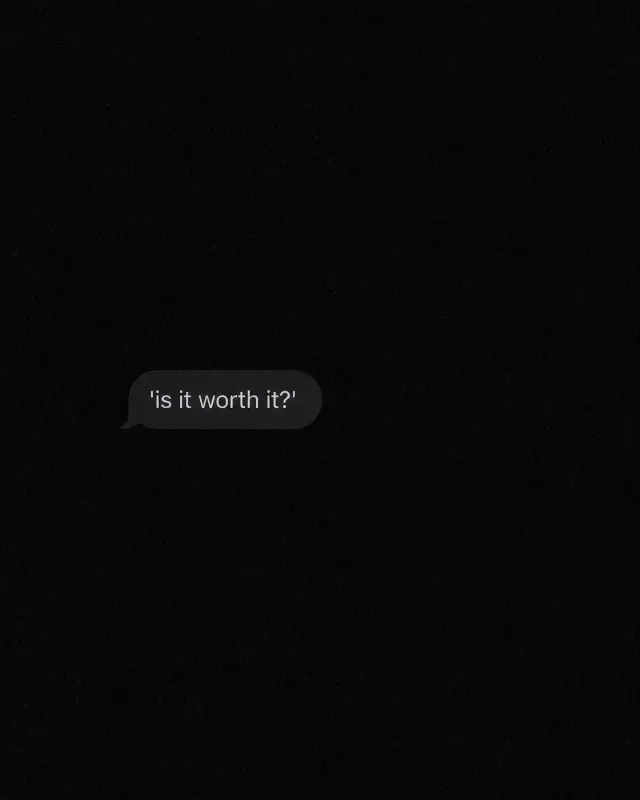 Grainy Empty Chat Quote Social Image