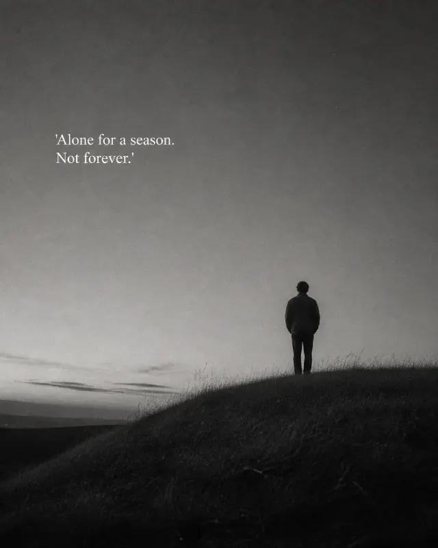 Grainy Hilltop Motivational Quote Photo