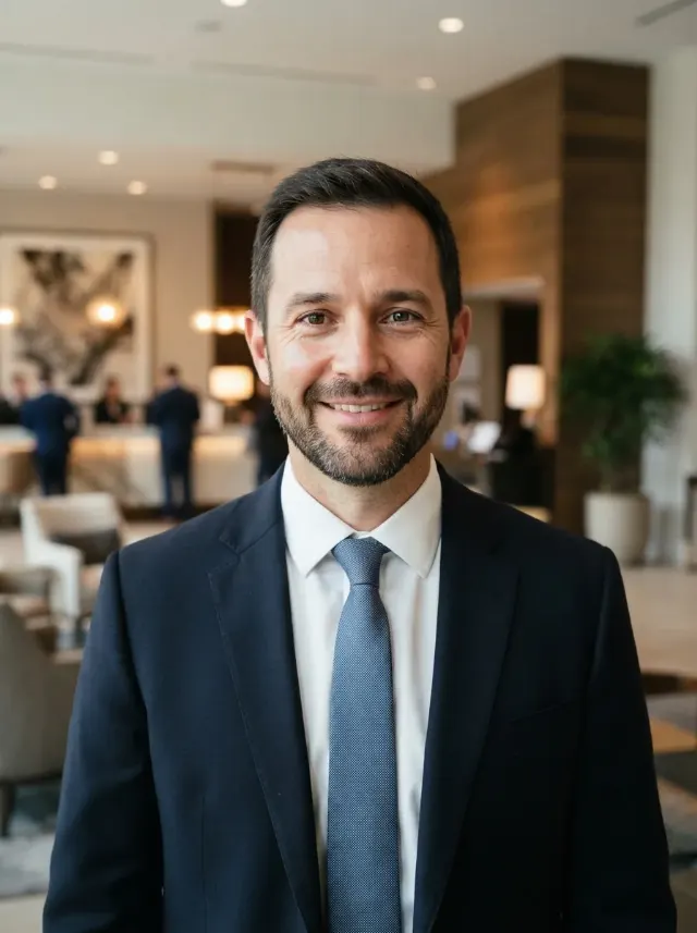 Hospitality Hotel Lobby Headshot