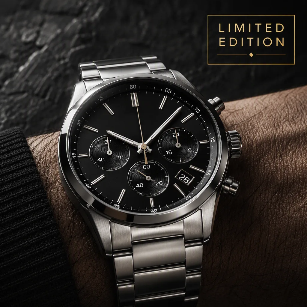 Luxury Watch Limited Edition Ad