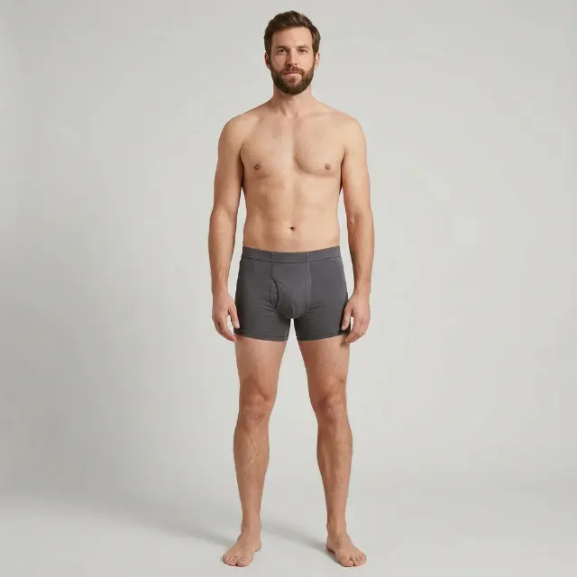 Men's Fitted Boxer Briefs Studio Photo