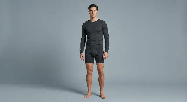 Merino Thermal Base Layer Model Photo
