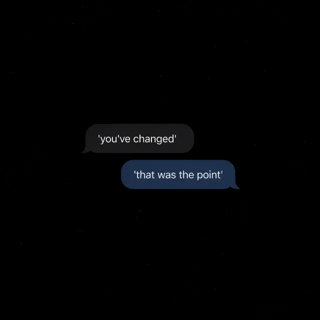 Minimal Dark Chat Bubble Quote Graphic