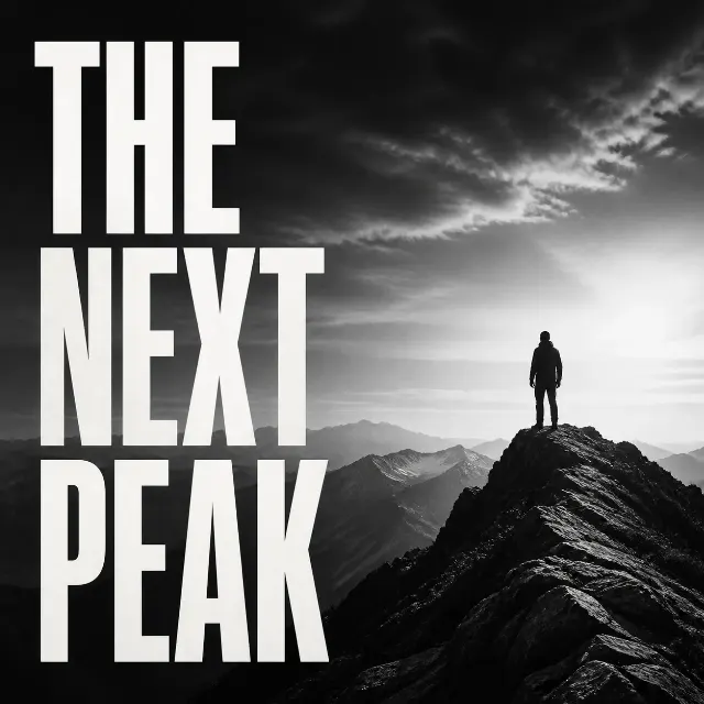 Monochrome Motivational Podcast Cover