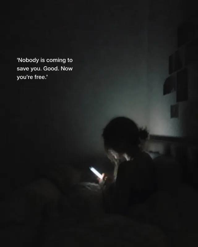Moody 3AM Bedroom Quote Photo