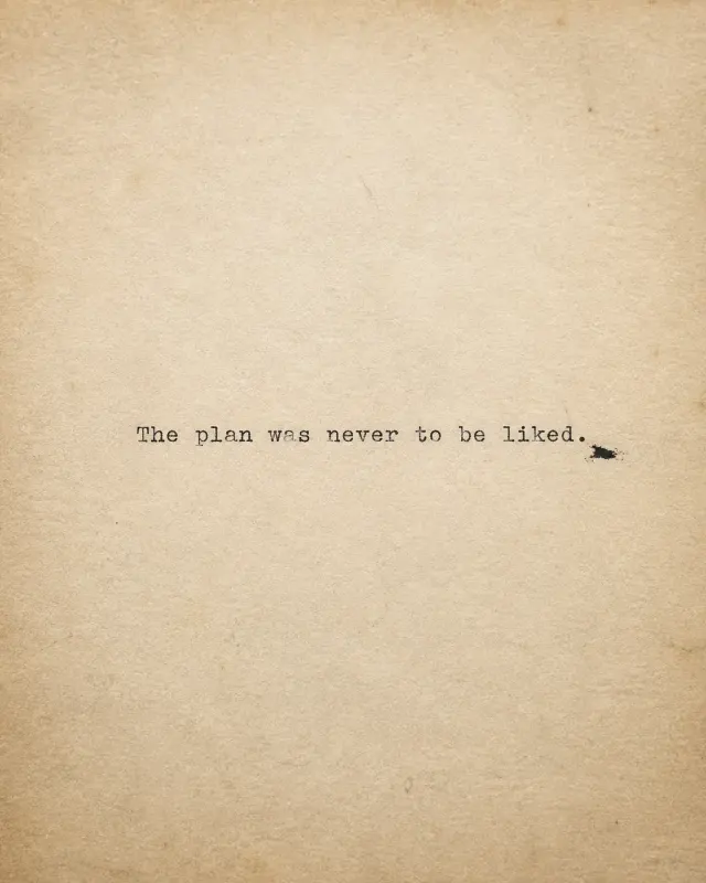 Moody Typewriter Quote On Aged Paper