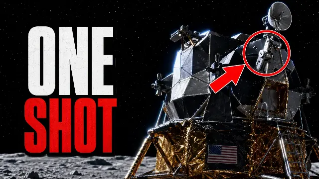 Moon Lander Close-Up YouTube Thumbnail